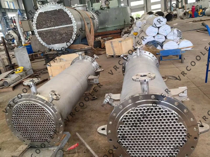 Sea water heat exchangers for a marine turbo diesel 1600hp Sea water heat exchangers for a marine turbo diesel 1600hp